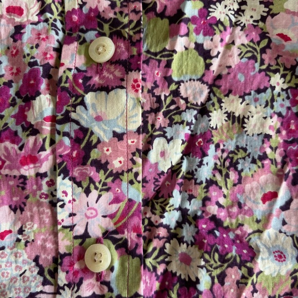 Pink floral button down - Picture 4 of 8